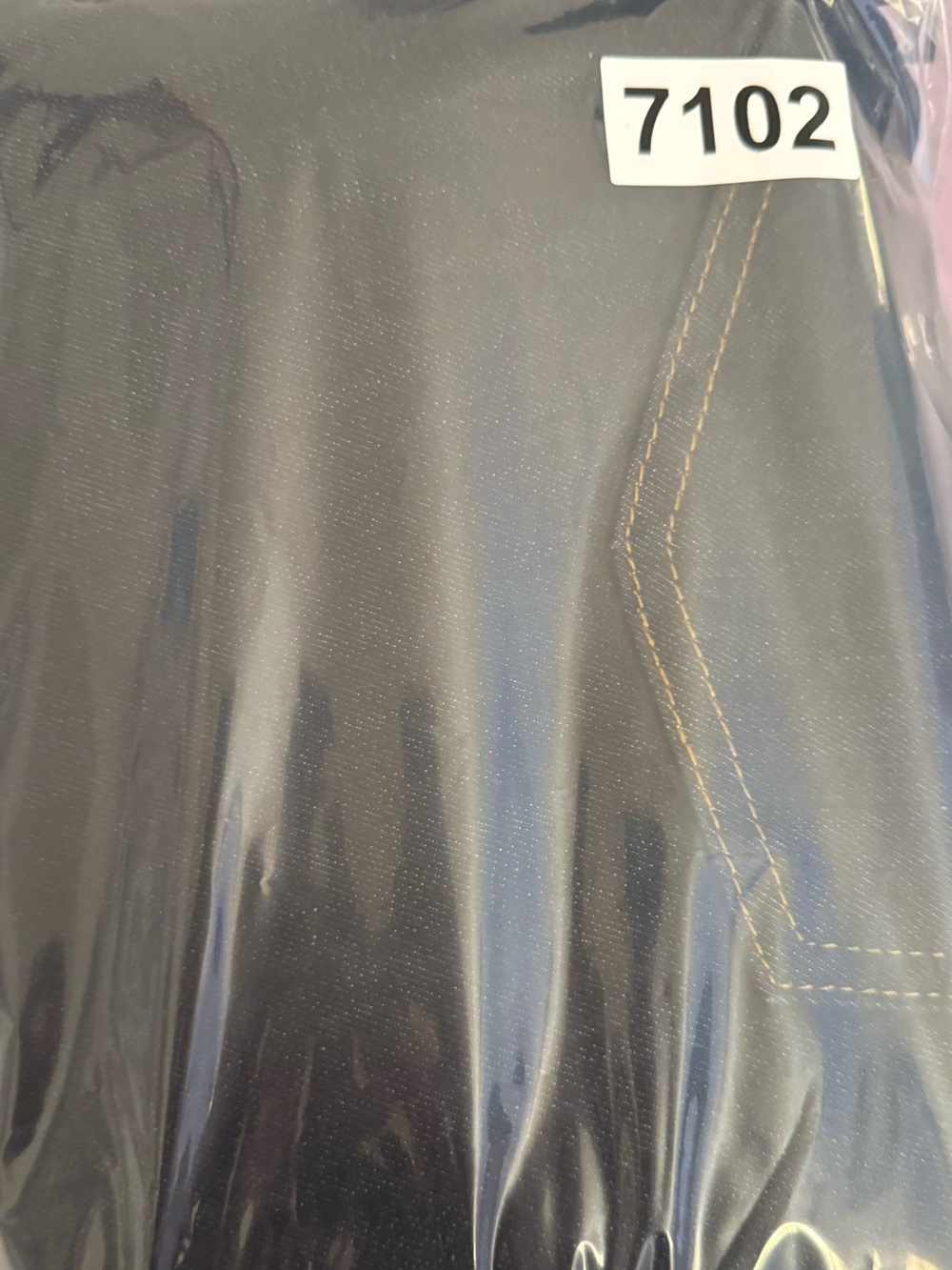 Lauren Ralph Lauren Mid-Rise Straight Jean‎ in Deep Royal Wash Denim - Picture 7 of 7
